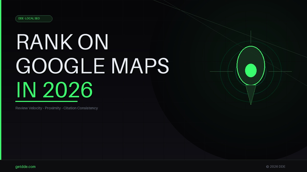 Google Maps Ranking